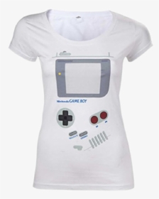 Ladies T Shirt Gameboy"  Srcset="data - Game Boy, HD Png Download, Free Download